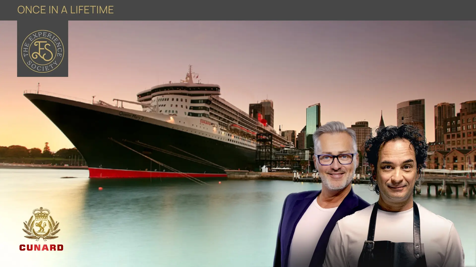 ONCE IN A LIFETIME Queen Mary 2 (*****), Transatlantic Cruise 5-13 juni 2025